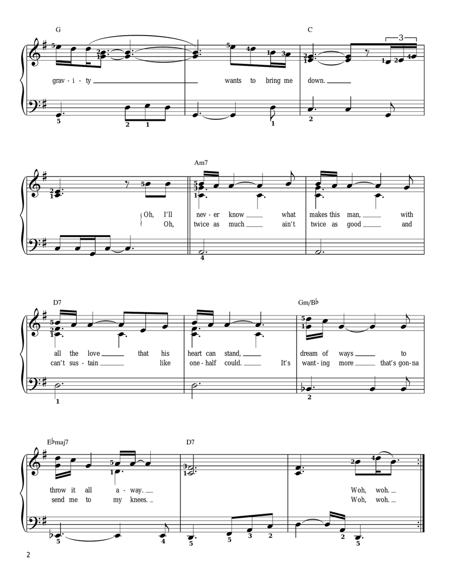 Gravity Gravity Voice scores gallery preview page 2