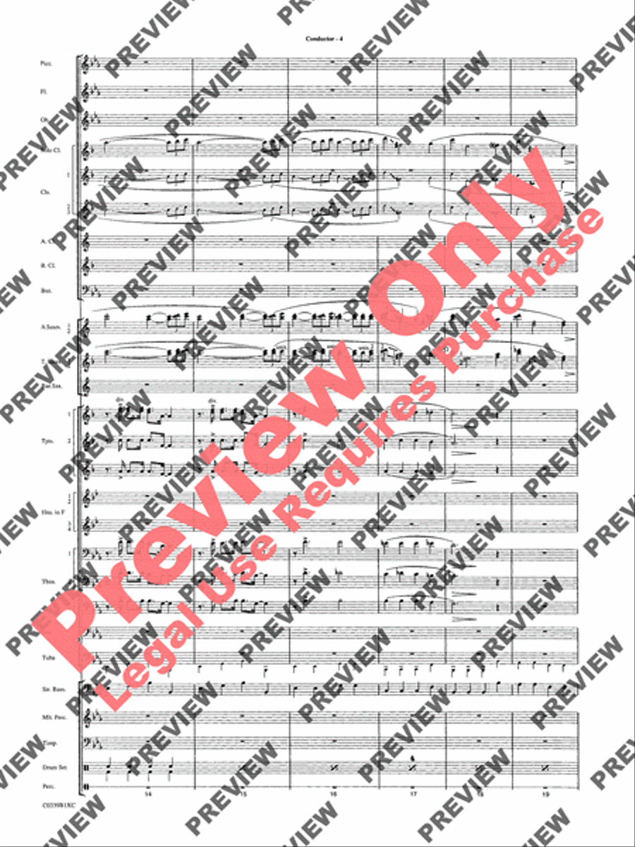 In the Miller Mood Concert Band scores gallery preview page 7
