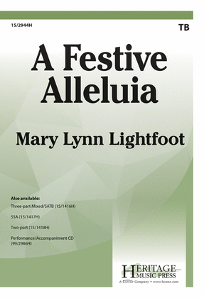 Book cover for A Festive Alleluia