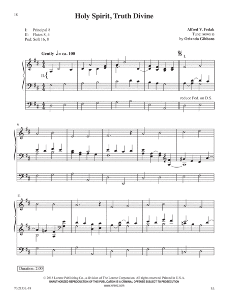 Tongues of Fire Tongues of Fire Organ Solo scores gallery preview page 6