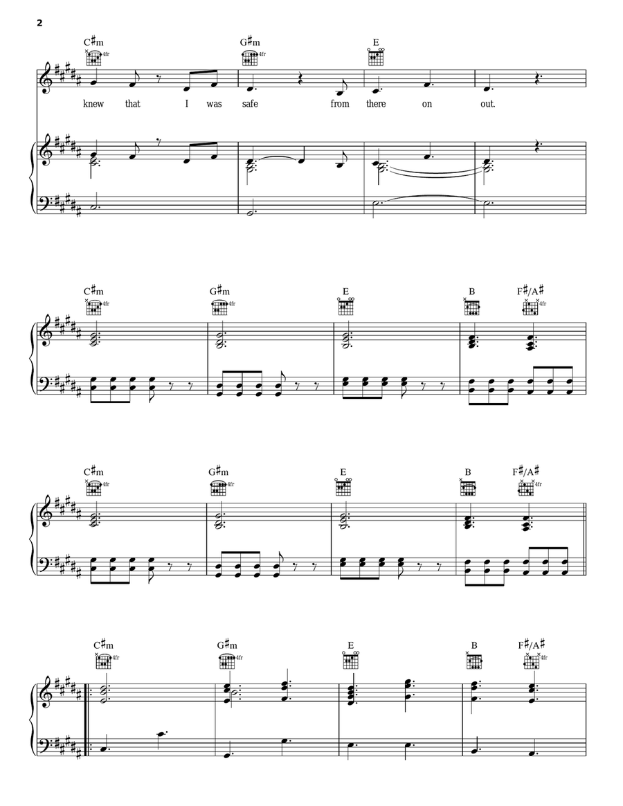 From Finner Acoustic Guitar scores gallery preview page 2
