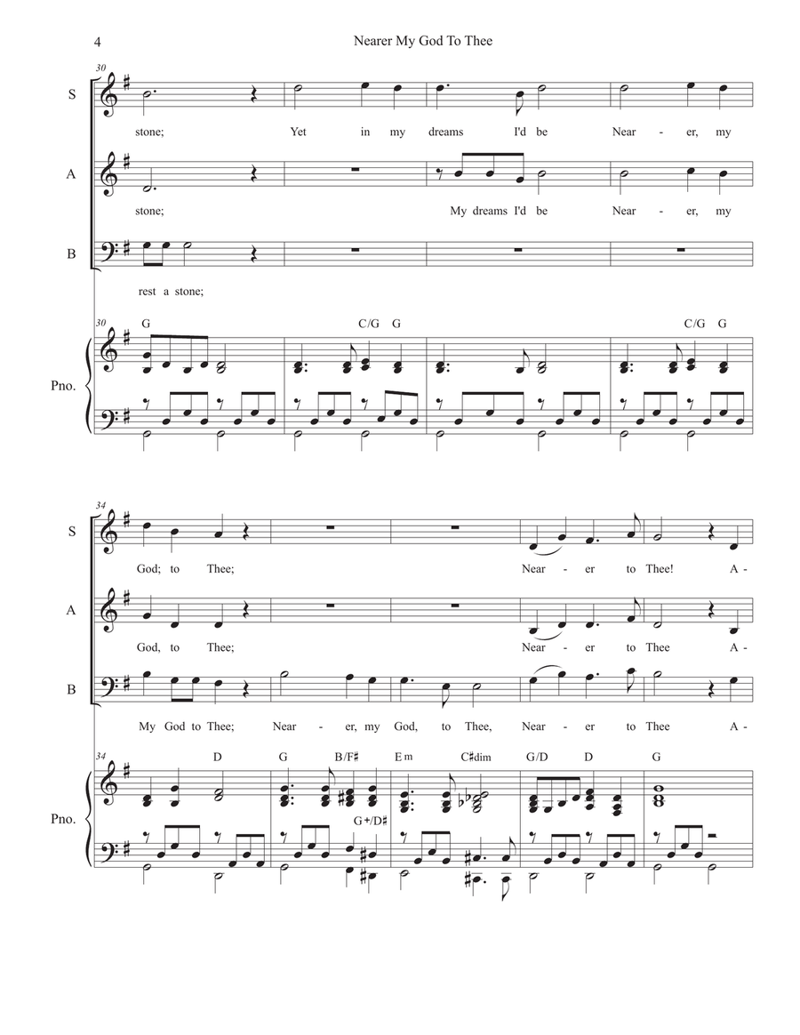 Nearer My God To Thee (with 