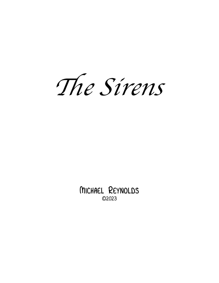 The Sirens The Sirens Piano scores gallery preview page 1