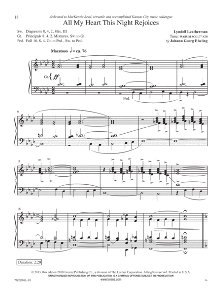 Seasons of Grace Seasons of Grace Organ Solo scores gallery preview page 5
