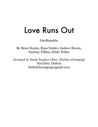 Love Runs Out