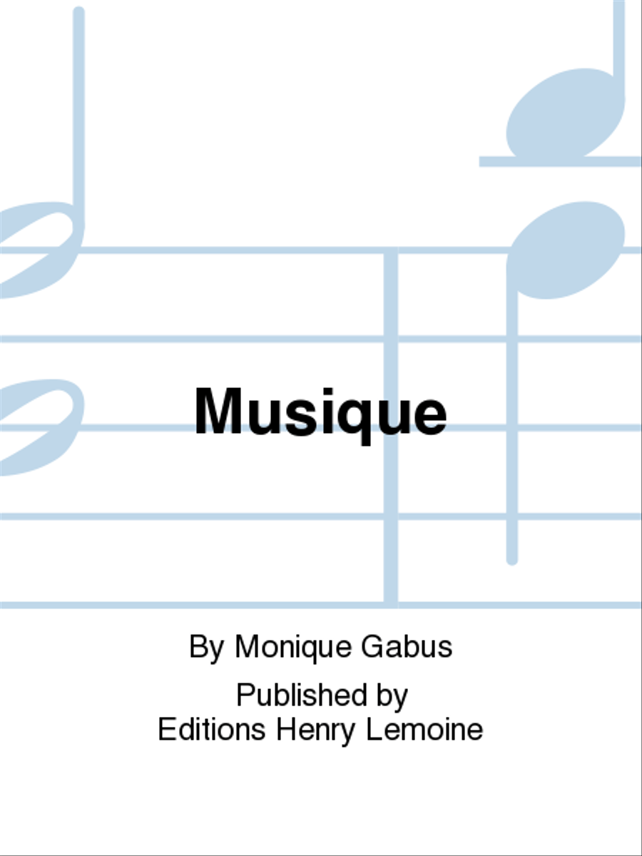 Musique Voice Solo scores gallery preview page 1