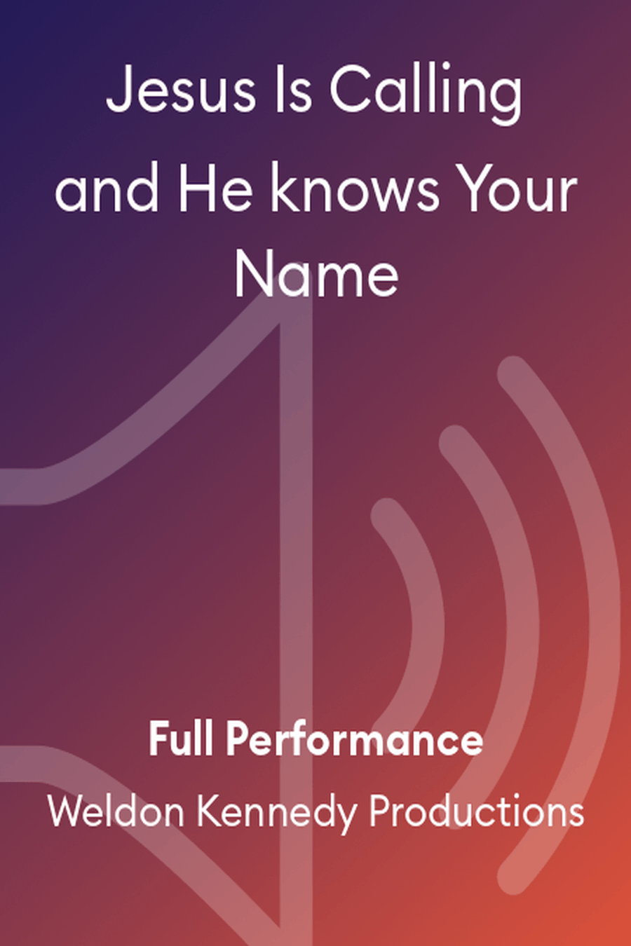 Jesus Is Calling and He knows Your Name Performance MP3 scores gallery preview page 1