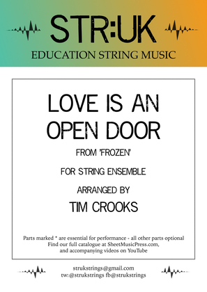 Book cover for Love Is An Open Door