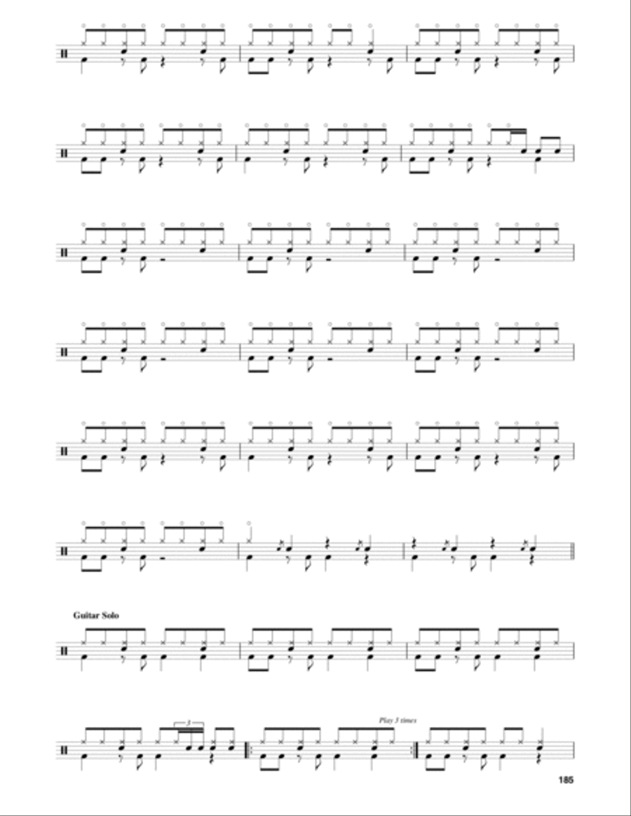You Really Got Me Drum Set scores gallery preview page 2