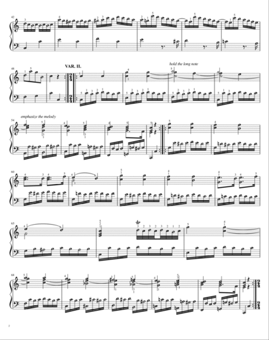 Variations on Twinkle Twinkle Little Stars 