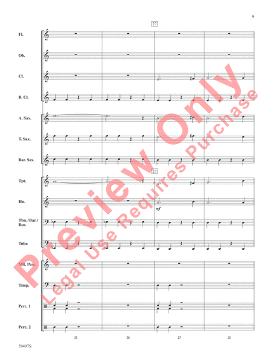 The Maya Kingdom The Maya Kingdom Concert Band scores gallery preview page 10