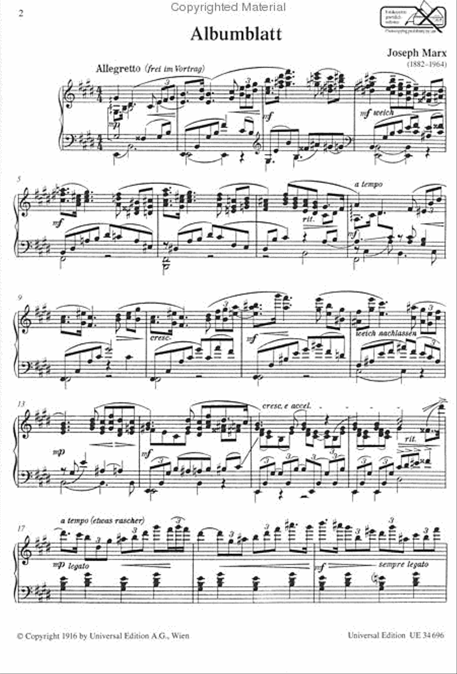 Klavierstücke I Chamber Music scores gallery preview page 2
