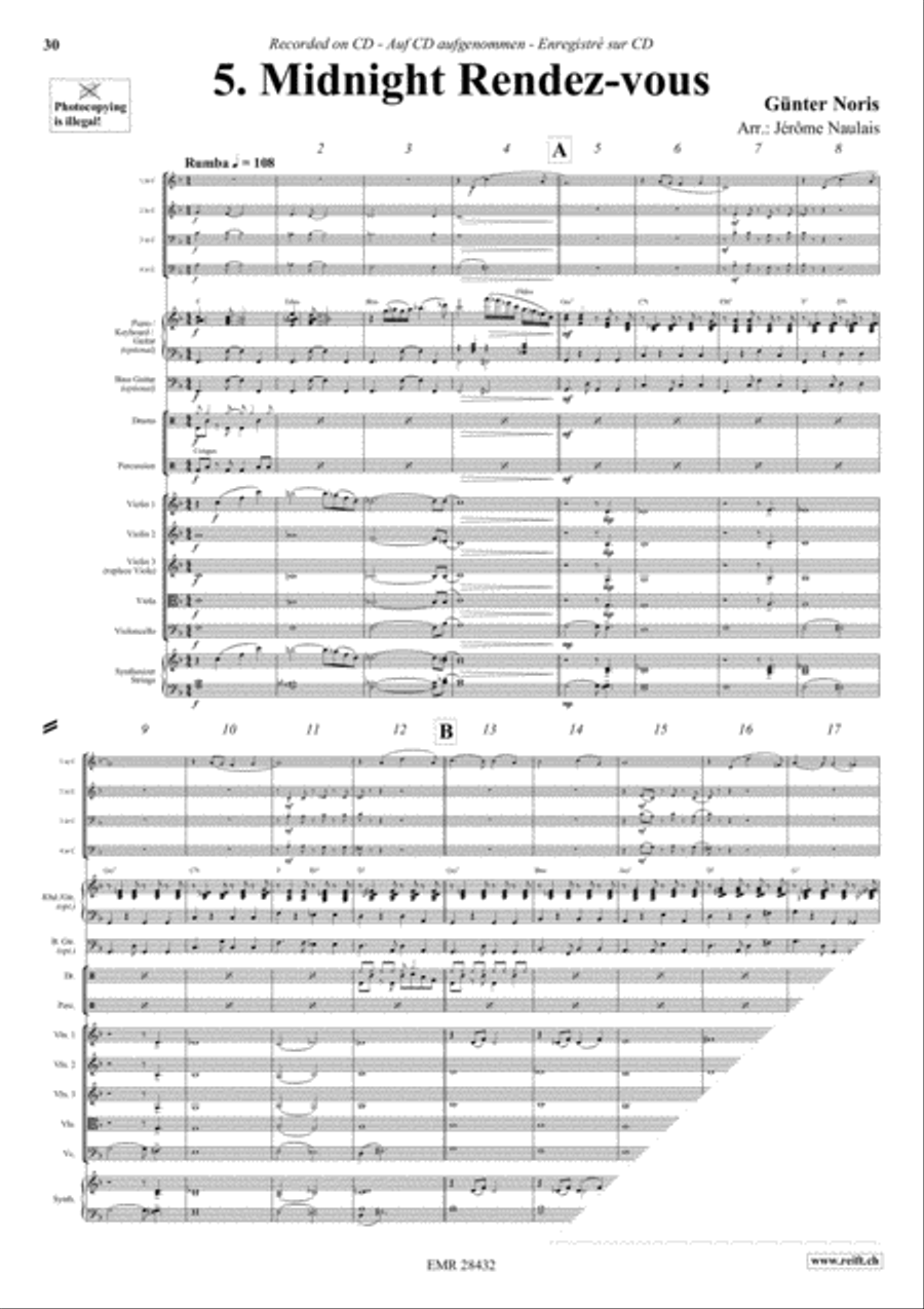 Let's Dance Volume 3 Let's Dance Volume 3 Woodwind Quartet scores gallery preview page 7