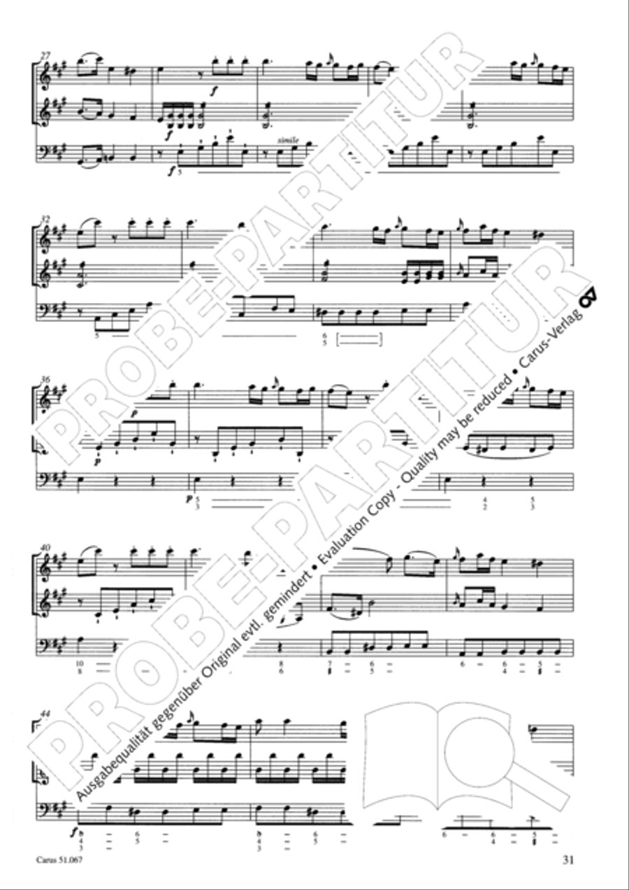 Church Sonatas Church Sonatas Collection / Songbook scores gallery preview page 32