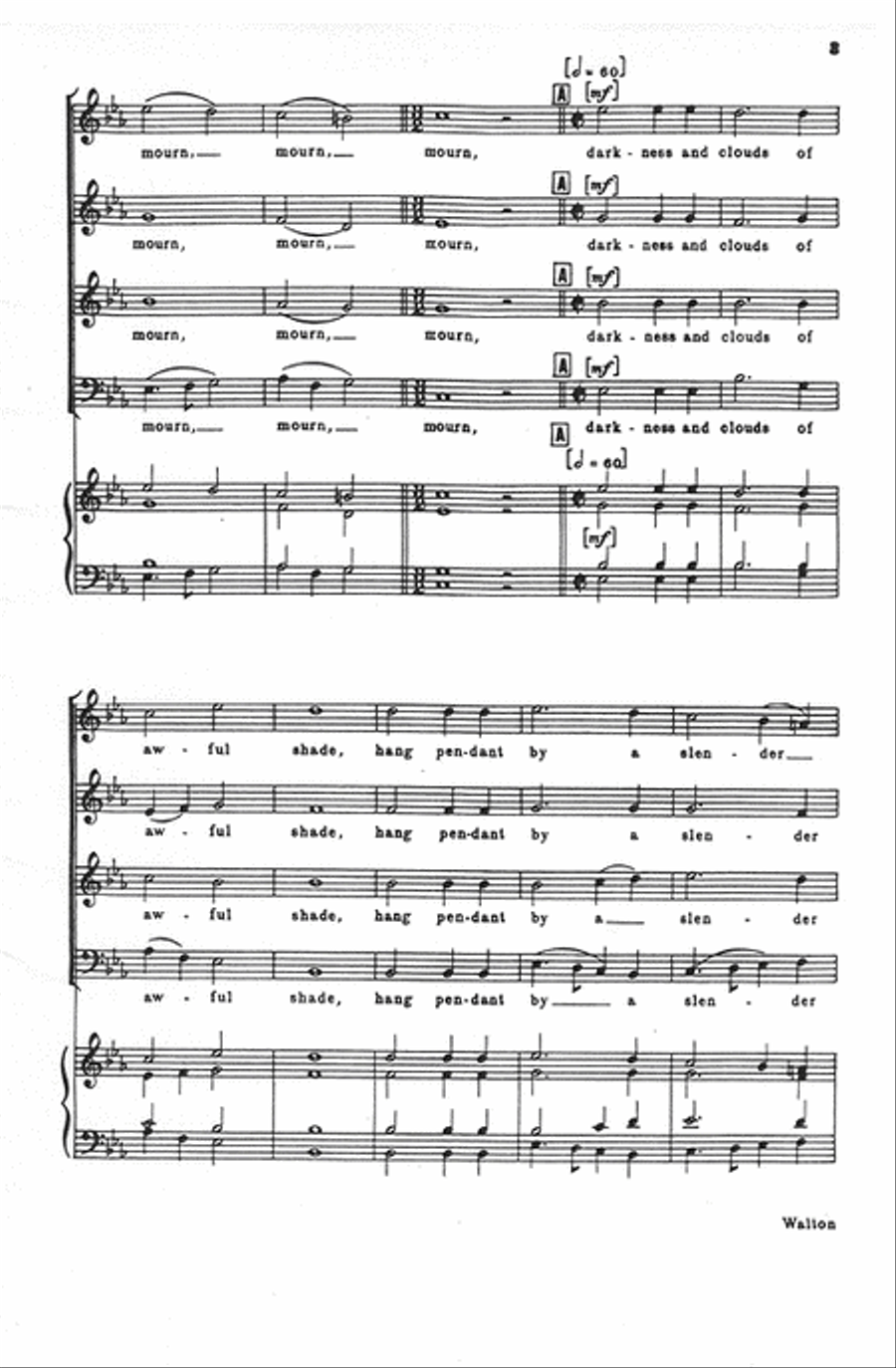 Be Glad Then America 4-Part scores gallery preview page 4