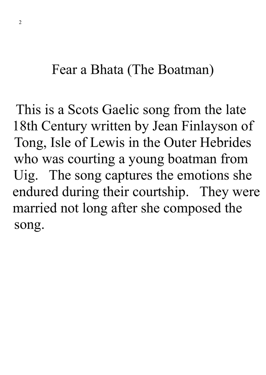 Fear a' Bhata Small Ensemble scores gallery preview page 2