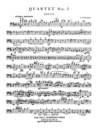 Book cover for Borodin: String Quartet No. 2 in D Major