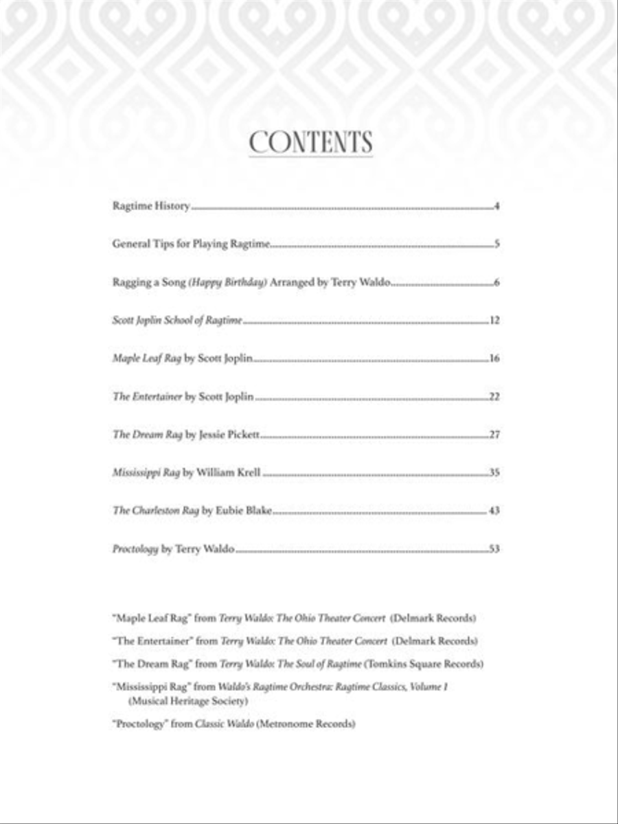 Ragtime Piano Piano Method scores gallery preview page 3
