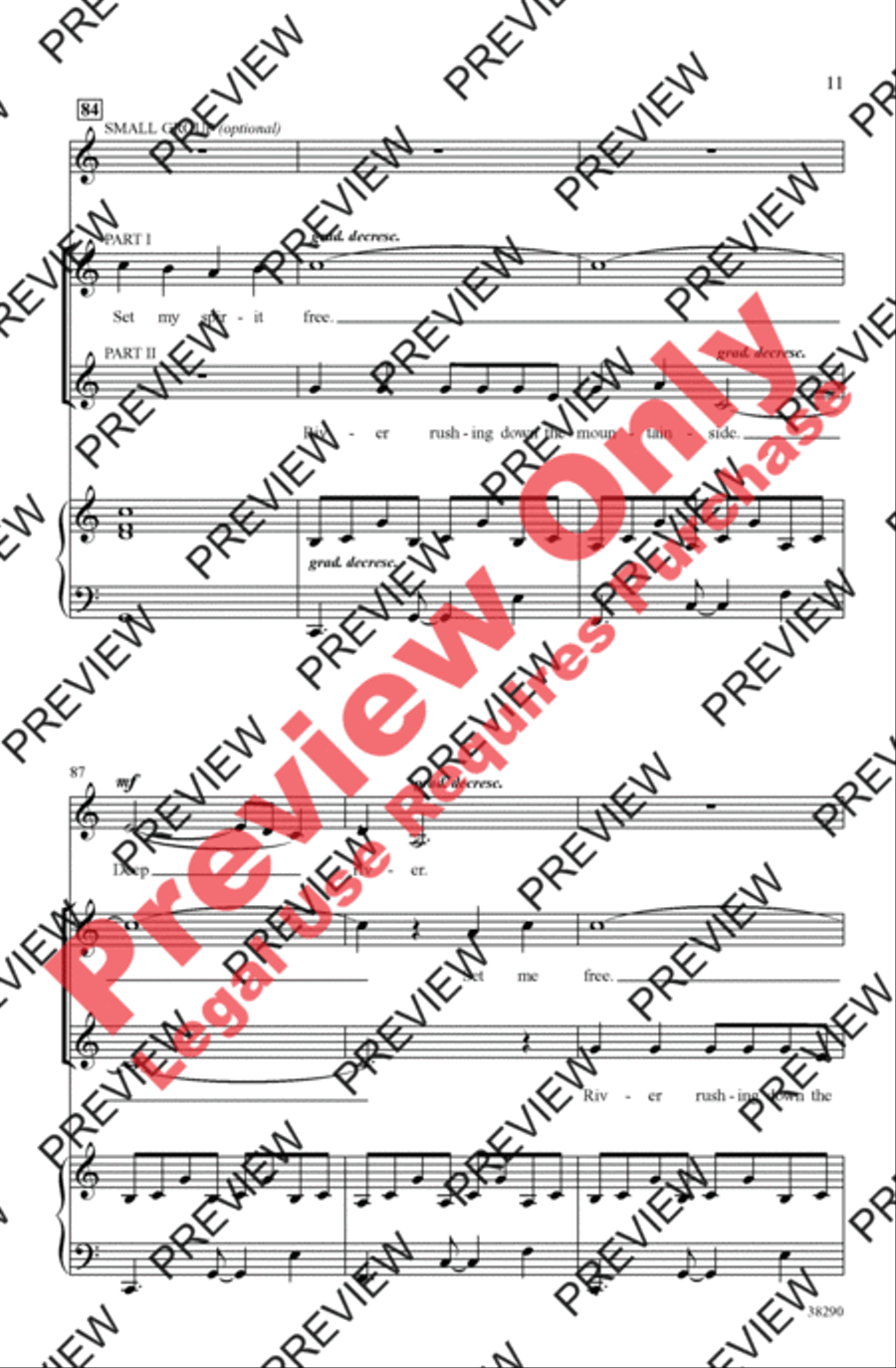 Riversong Riversong 2-Part scores gallery preview page 11