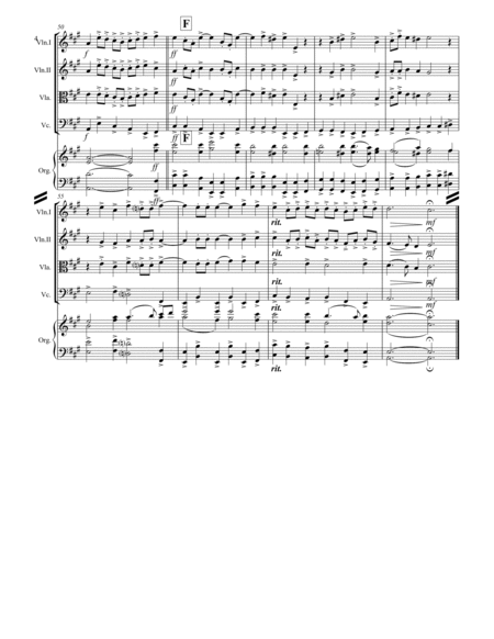 Breden Väg För Herran (Prepare the Royal Highway) (for String Quartet & optional Organ) image number null