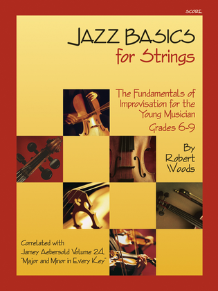 Jazz Basics for Strings - Score with CD