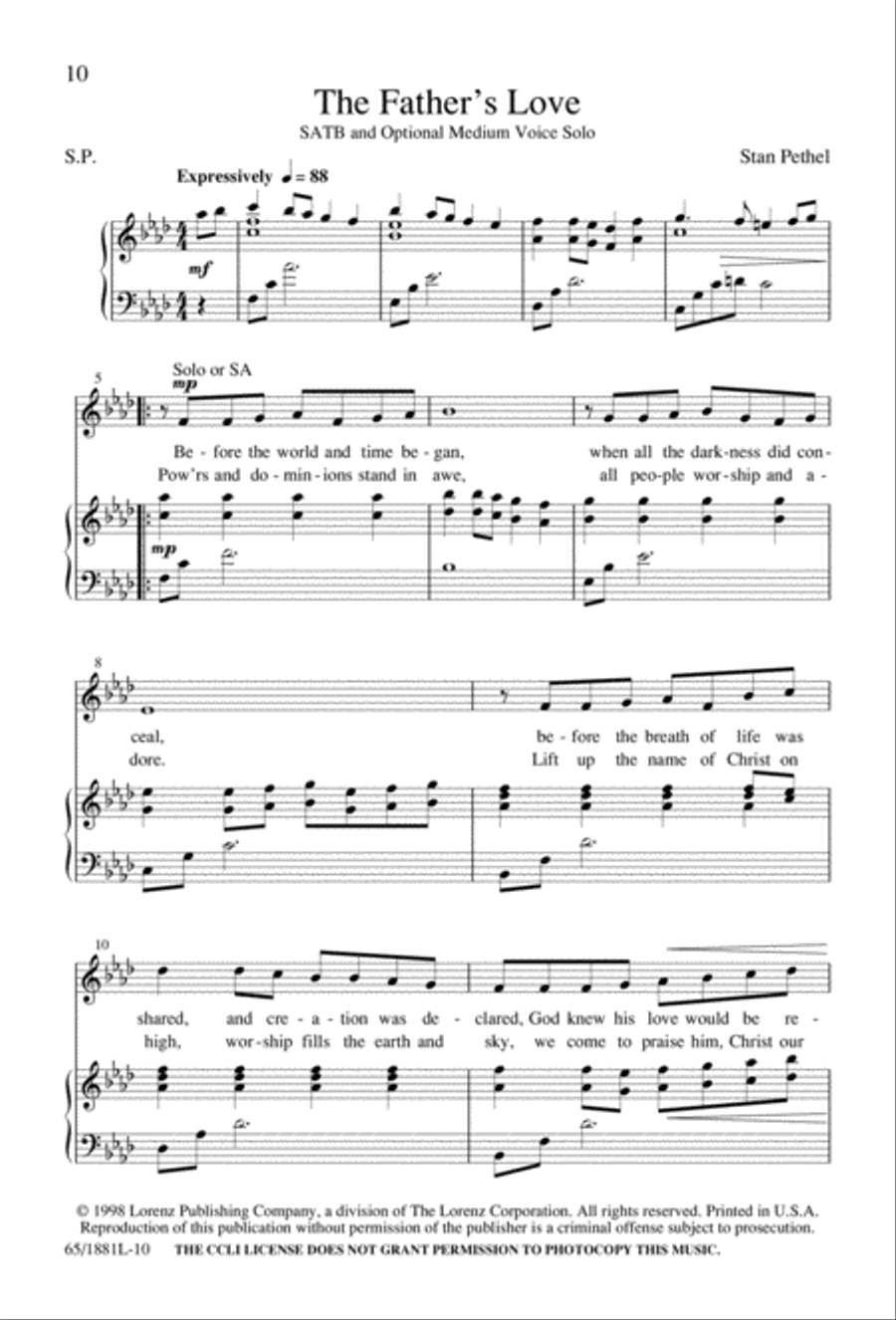 A Very Special Night A Very Special Night Unison Choir scores gallery preview page 12