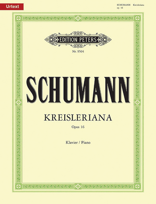 Book cover for Kreisleriana Op. 16 for Piano
