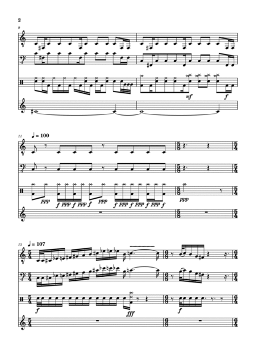 Yyz Concert Band scores gallery preview page 2