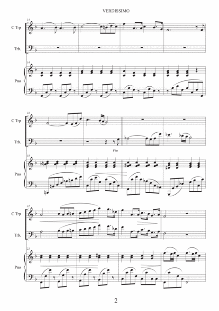 VERDISSIMO VERDISSIMO Brass Duet scores gallery preview page 3