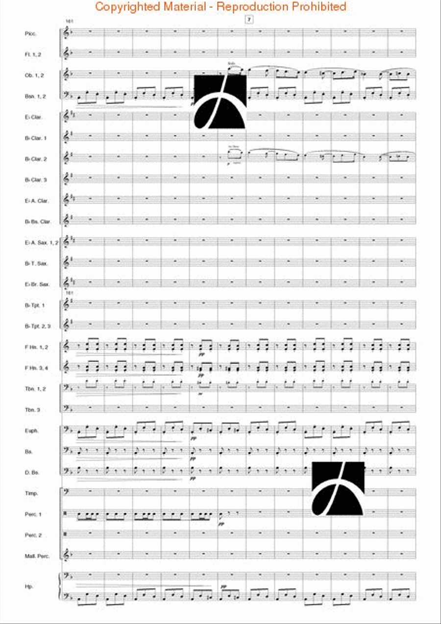 Carmen Suite Carmen Suite Concert Band scores gallery preview page 18