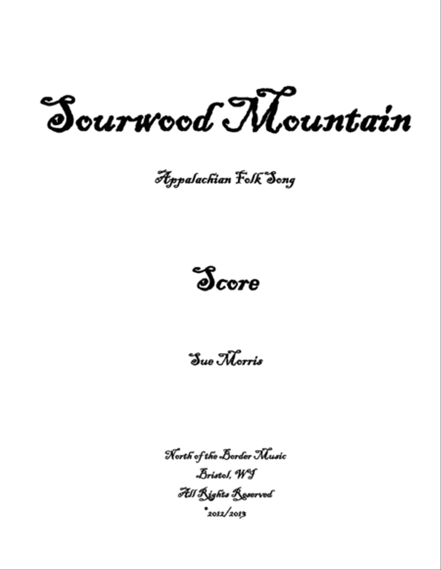 Sourwood Mountain String Orchestra scores gallery preview page 1