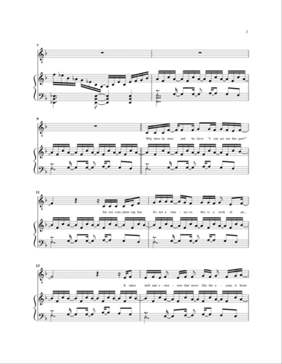 Like It or Not Piano, Vocal, Guitar scores gallery preview page 2
