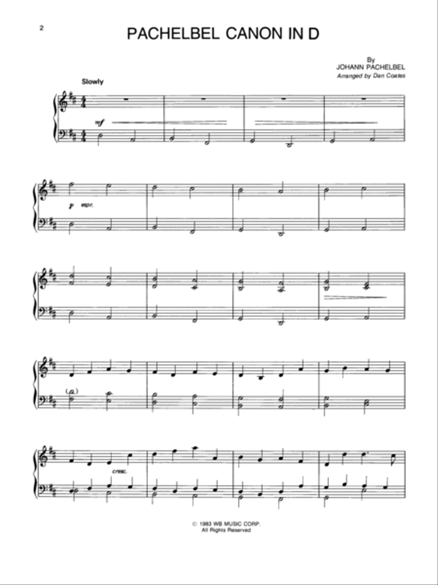 Canon in D Canon in D Small Ensemble scores gallery preview page 2