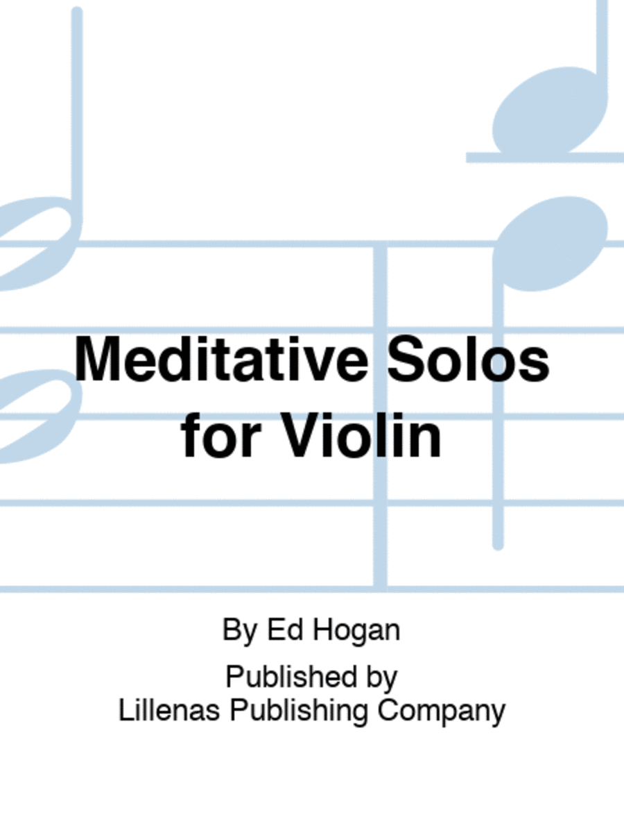 Meditative Solos for Violin