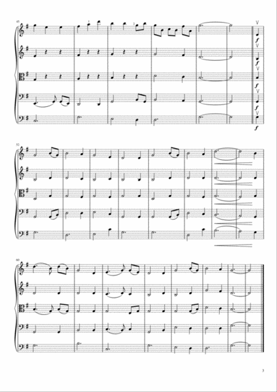 Amazing Grace Amazing Grace String Orchestra scores gallery preview page 4