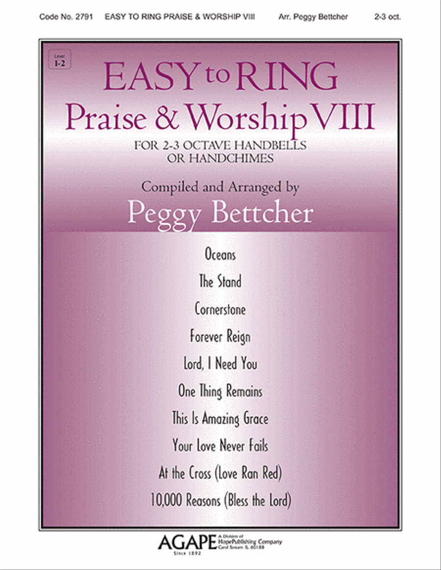 Book cover for Easy to Ring Praise and Worship