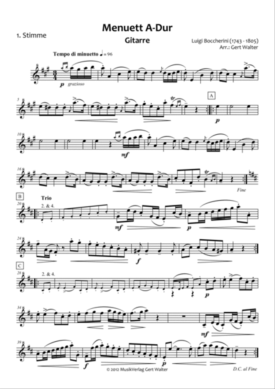 Menuet Menuet School and Community scores gallery preview page 5