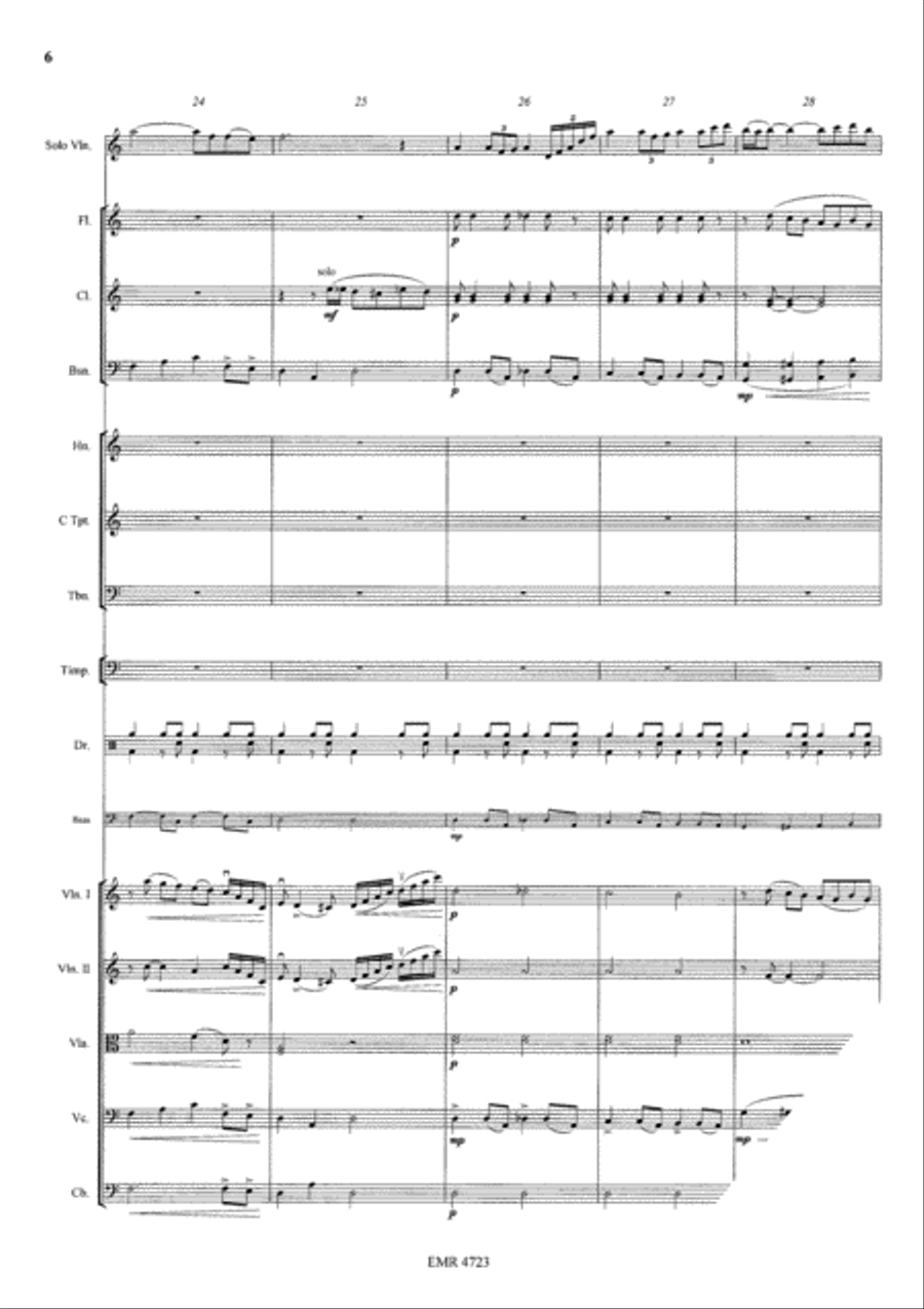 Ballad Orchestra scores gallery preview page 7