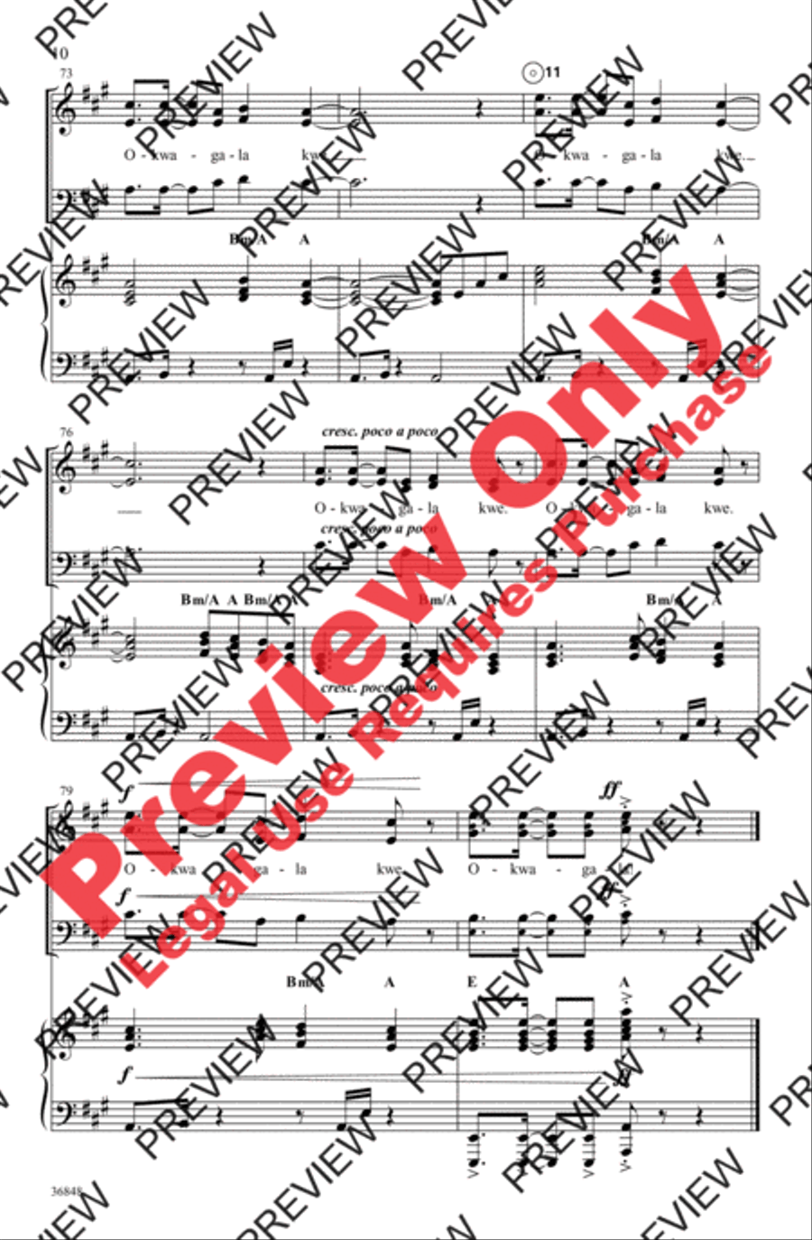 Love 3-Part scores gallery preview page 10