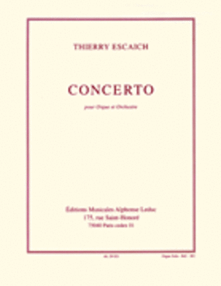 Book cover for Concerto (organ)