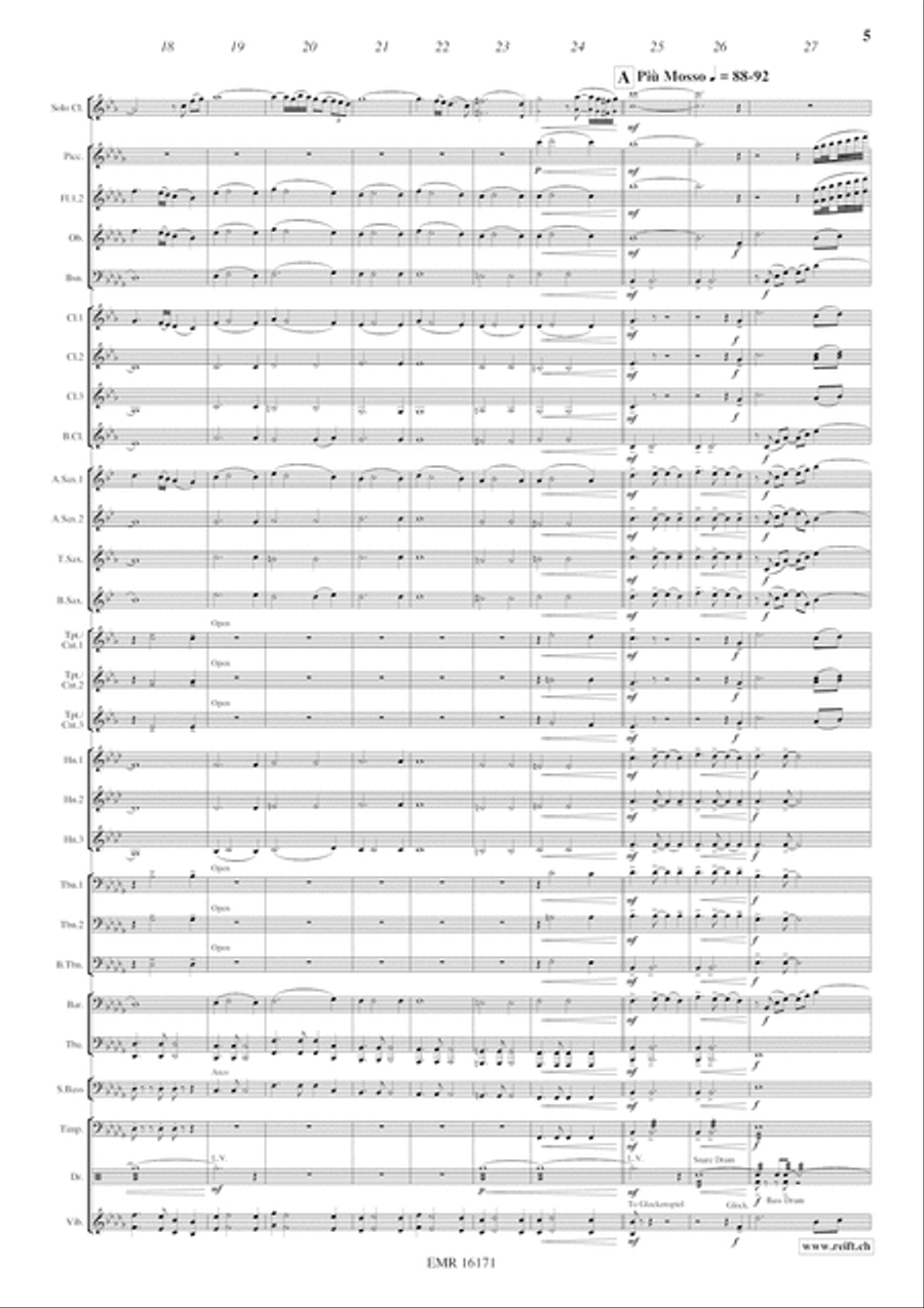 Oblivion Concert Band scores gallery preview page 6