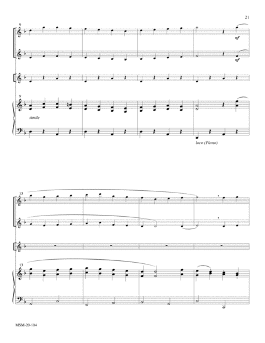 God Rest Ye Merry, Gentlemen Clarinet scores gallery preview page 4