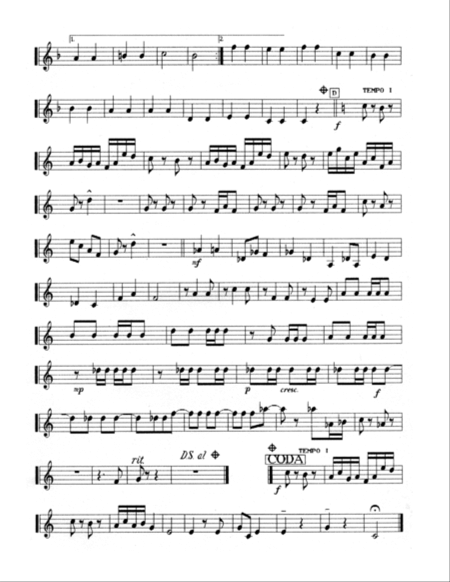 Pomp and Circumstance Brass Ensemble scores gallery preview page 4