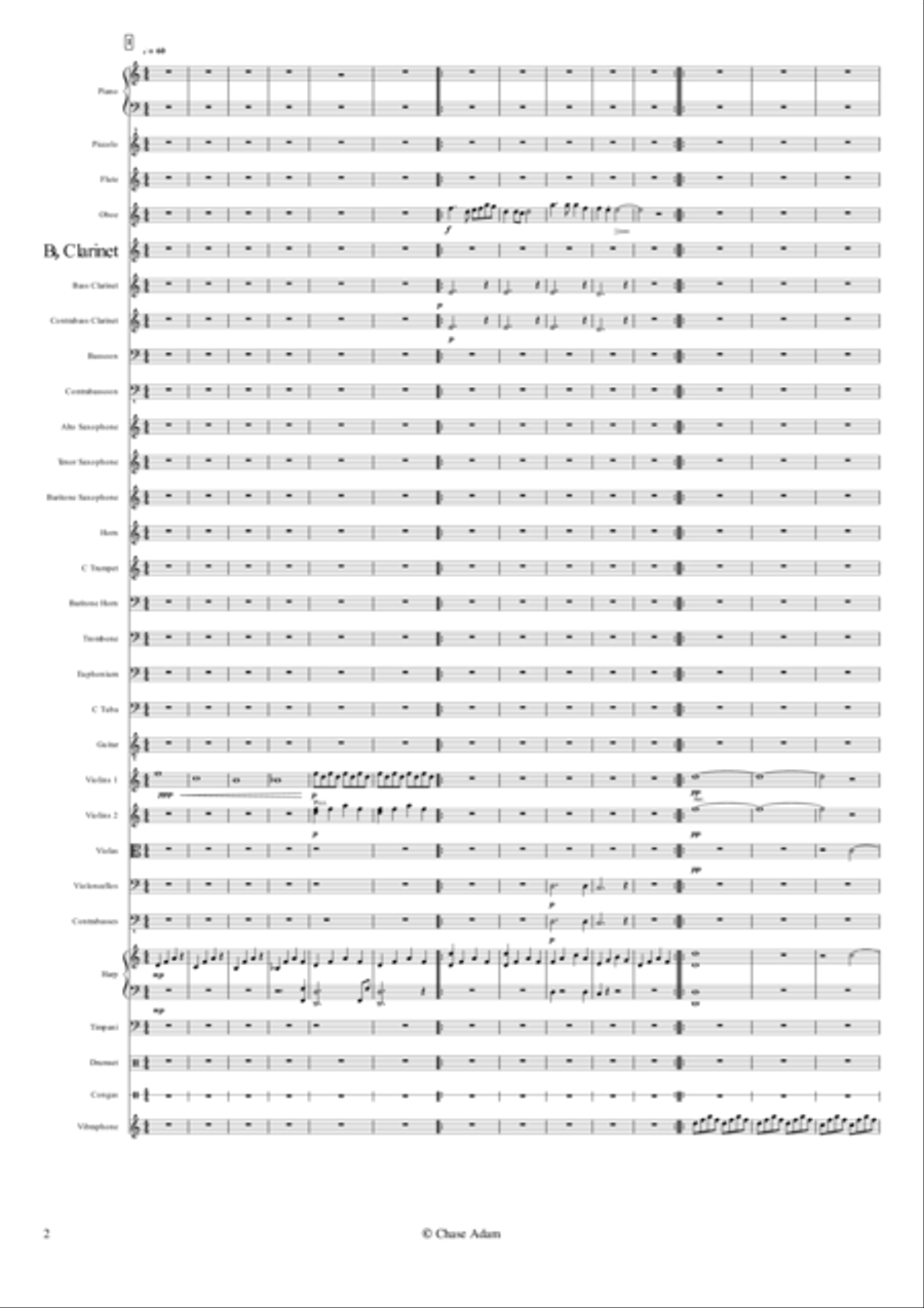 In the Death of Time In the Death of Time Concert Band scores gallery preview page 2