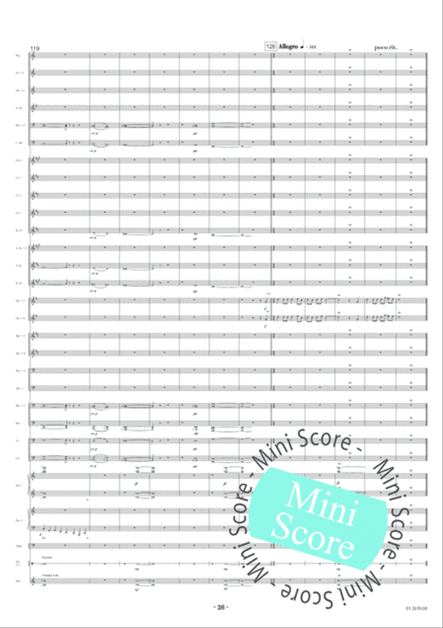 Feste Romane Concert Band scores gallery preview page 30