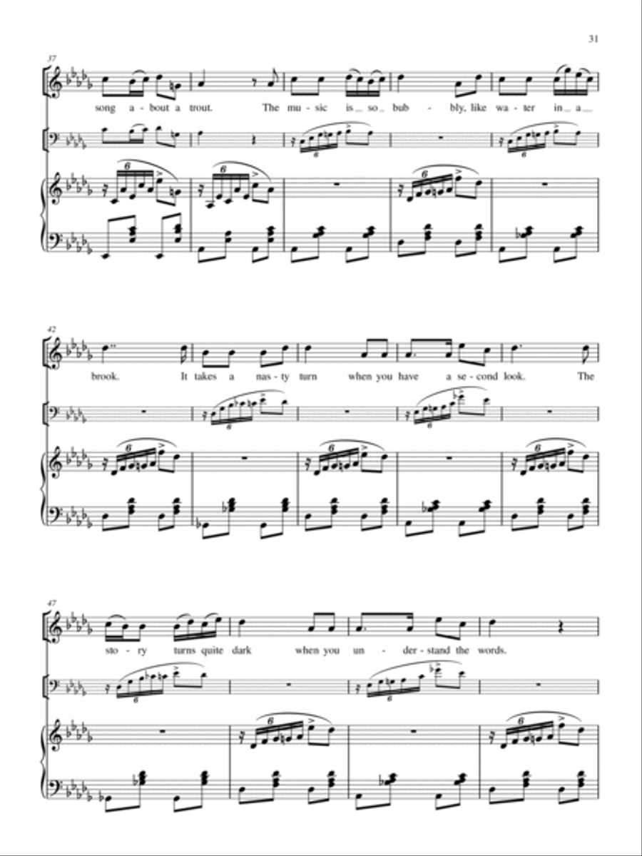 DIE Forelle! Soprano Voice scores gallery preview page 4