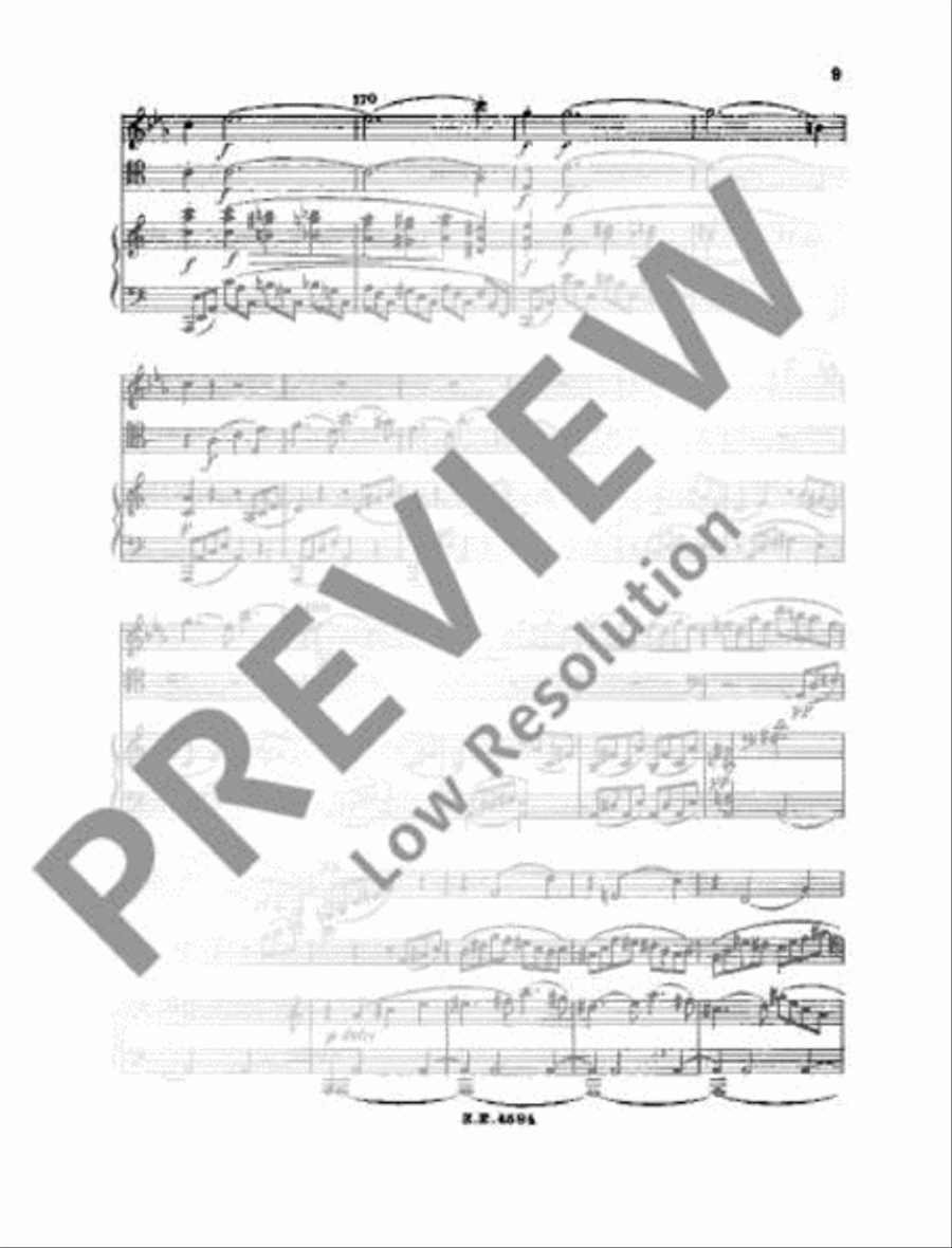 Trio A minor Clarinet scores gallery preview page 18