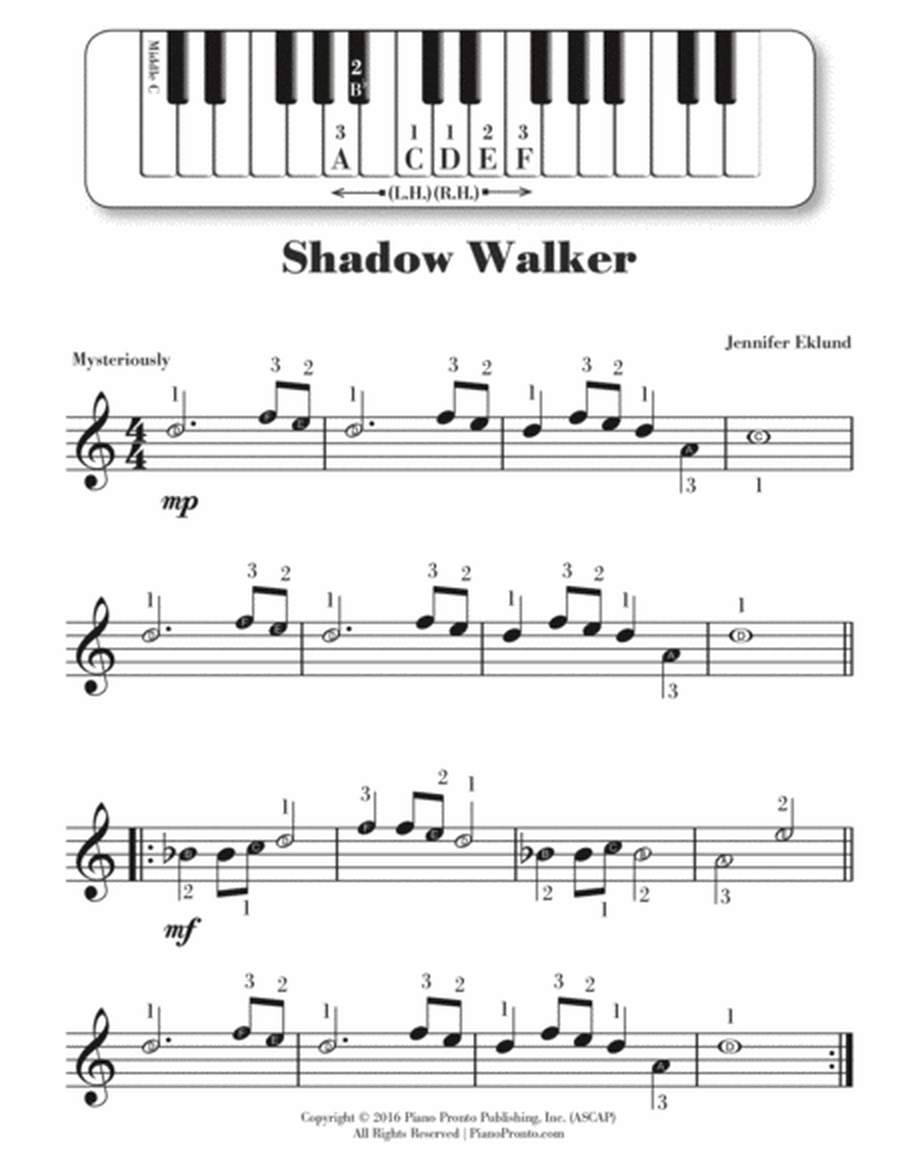 Shadow Walker (Primer Solo with Teacher Duet) image number null