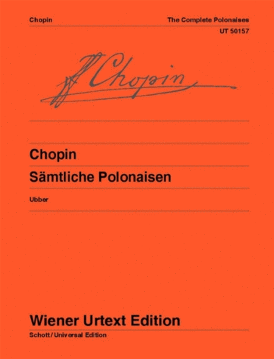 Chopin Polonaises Chamber Music scores gallery preview page 1