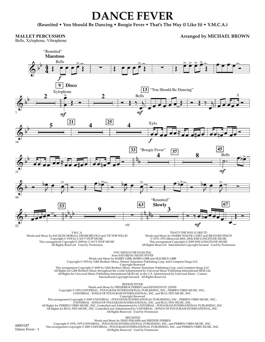 Dance Fever - Mallet Percussion